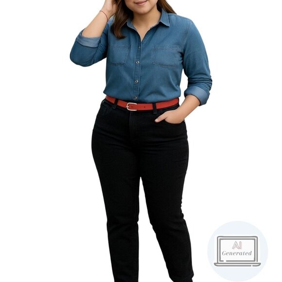 Talbots Womens Corduroy Jegging Pant Black Stretch High Rise Ankle Skinny Sz 16 - Picture 1 of 11